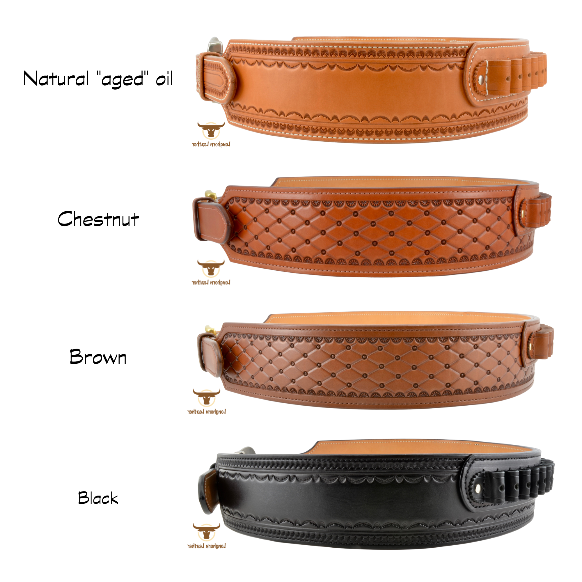 Finish Colors - Longhorn Leather AZ