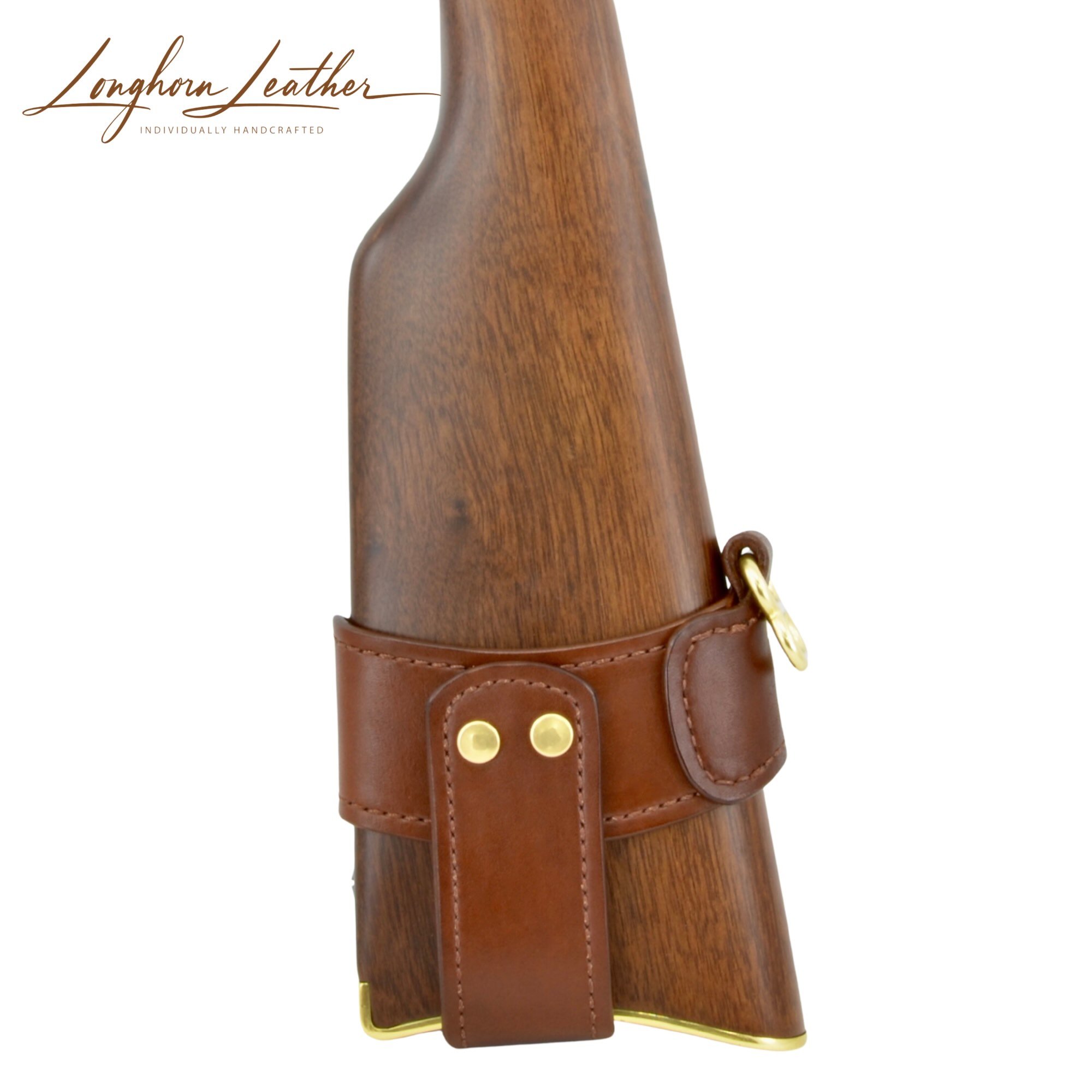 Custom leather Henry Rifle No Drill Stock Harness – Meticulously handcrafted in Scottsdale, Arizona by Longhorn Leather