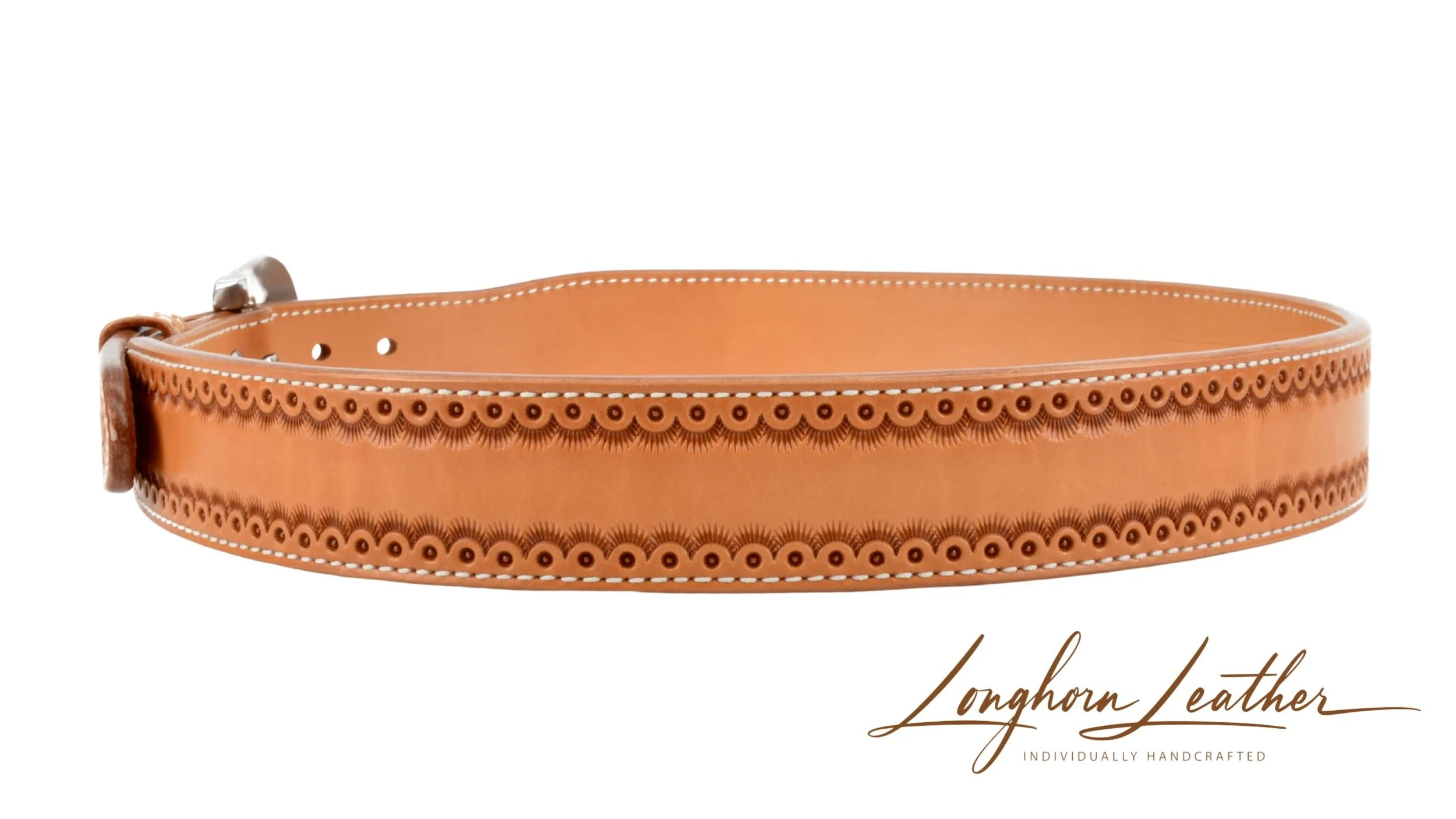 Custom leather gun belt, Cimarron design - Meticulously handcrafted by Longhorn Leather AZ, located in Scottsdale, Arizona (Copy) (Copy) (Copy)