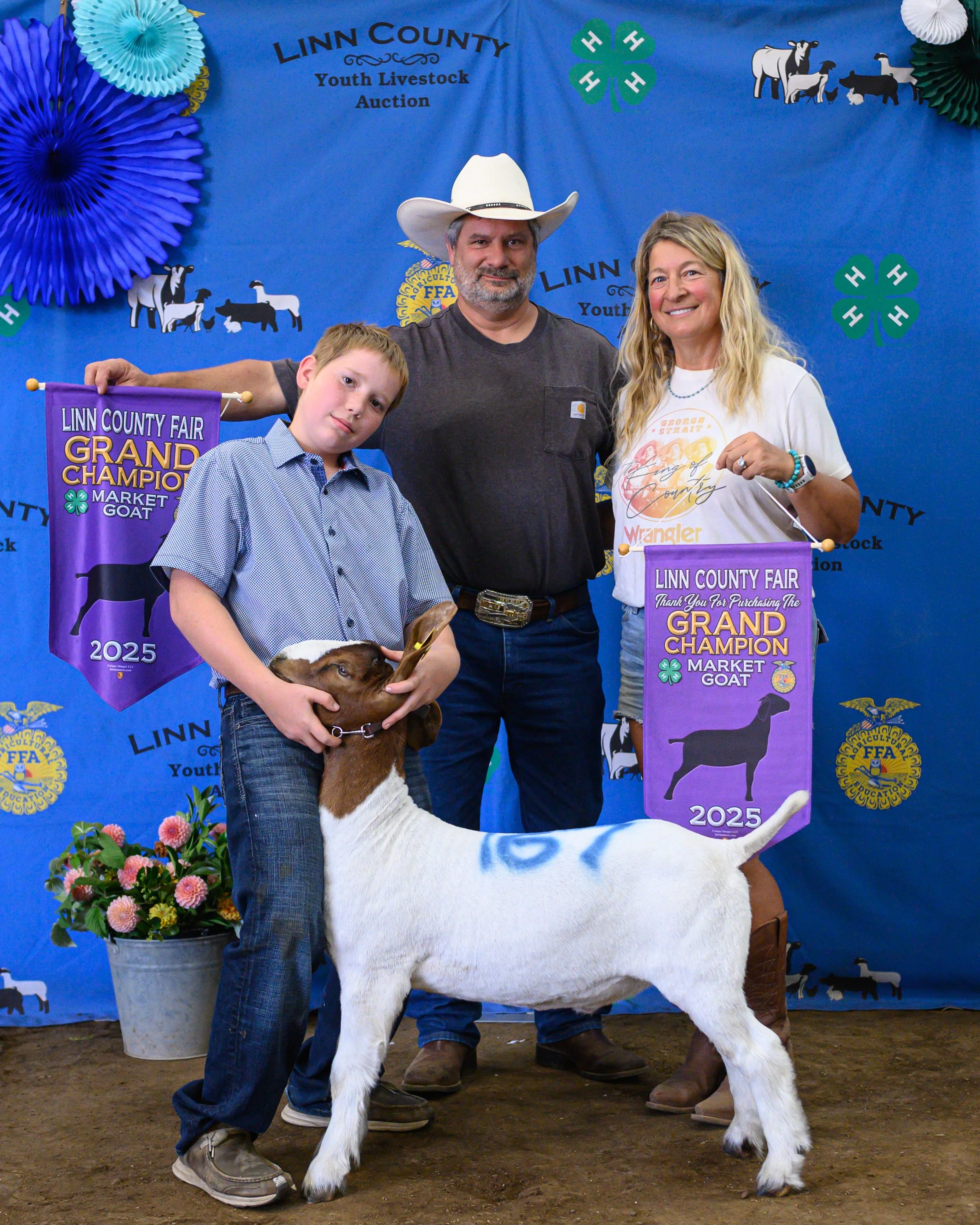Champion Market Goat - Caleb Dodge, Purchased by Advanced Mechanical