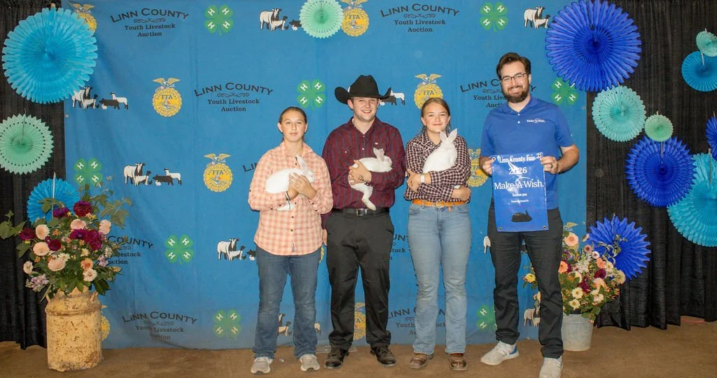 Make-A-Wish Donation - purchased by Les Schwab - Albany, Pacific Excavation, and K&amp;E Excavation