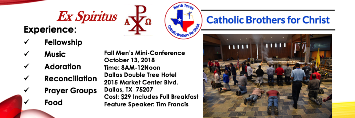 Ex Spiritus Fall Men's Conference 2018