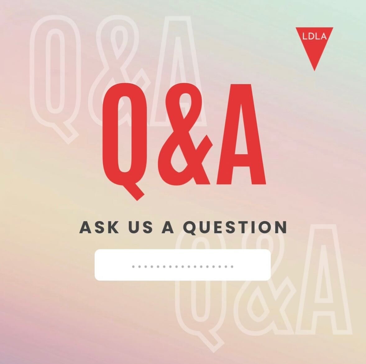 We&rsquo;re starting a new monthly Q&amp;A feature here at LDLA. Ask us questions, we&rsquo;ll select a few and then give you the answers in another post. Anything related to book publishing is fair game! 

All you have to do is put your question in 