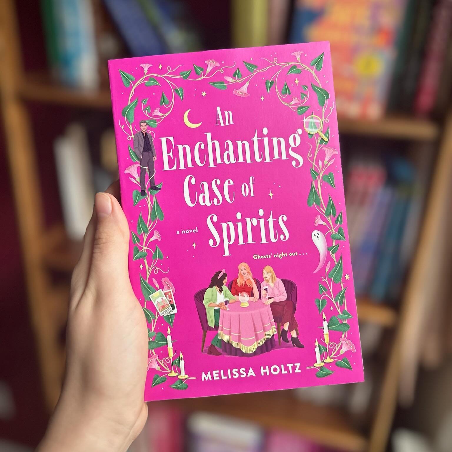 Happy book birthday to @authormelissaholtz and AN ENCHANTING CASE OF SPIRITS! 

When a fortieth birthday celebration leads to a ghostly visitor, four friends find themselves navigating surprising mysteries and spiritual hijinks.

Add it to your shelv