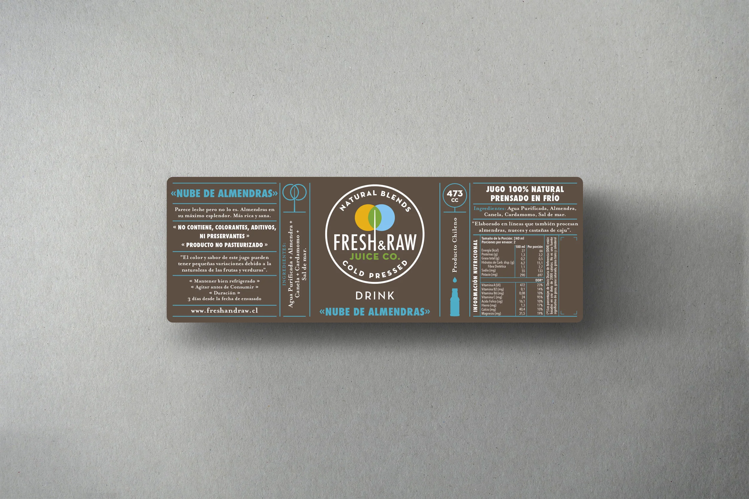 fresh & raw / identity / packaging