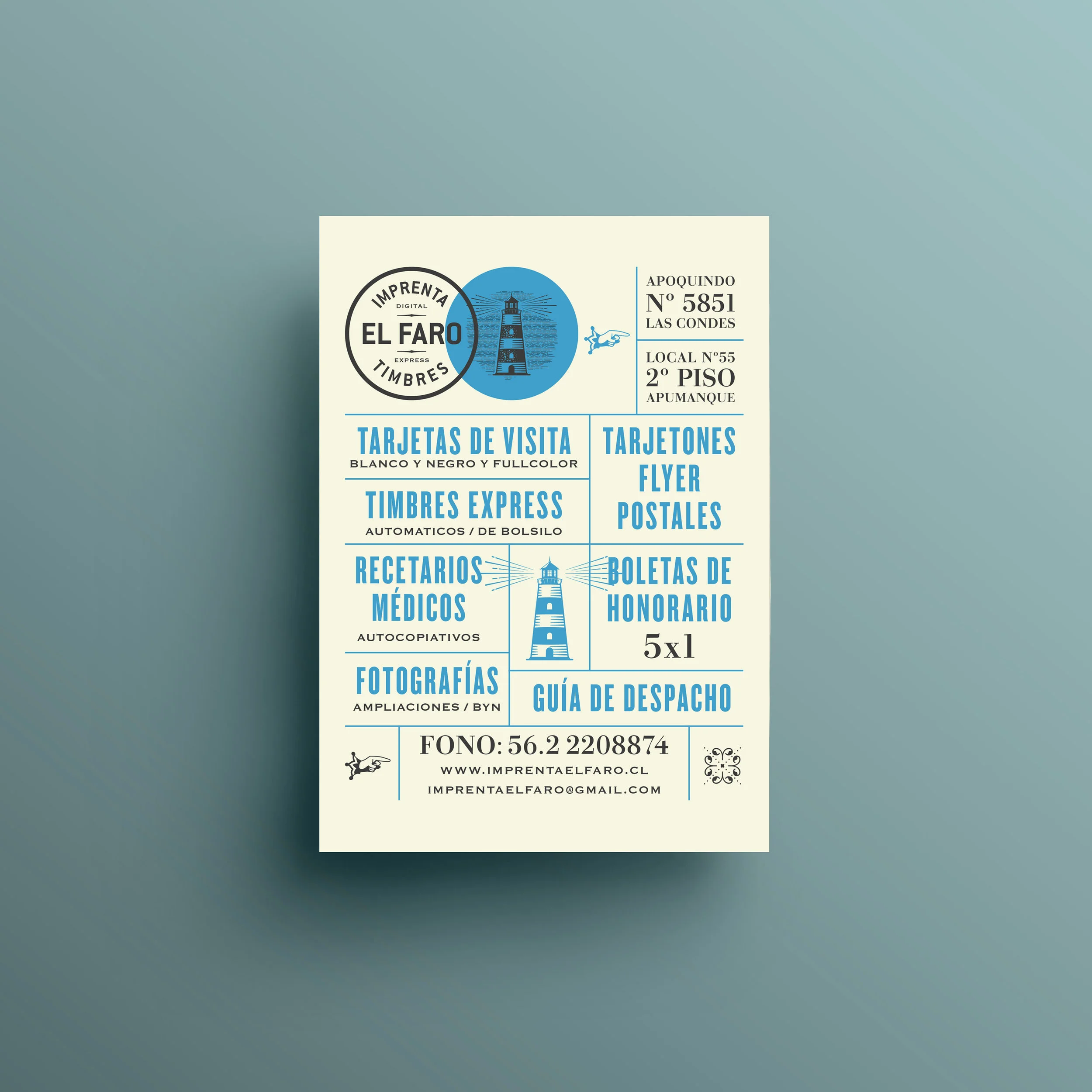 el faro impresores / identity