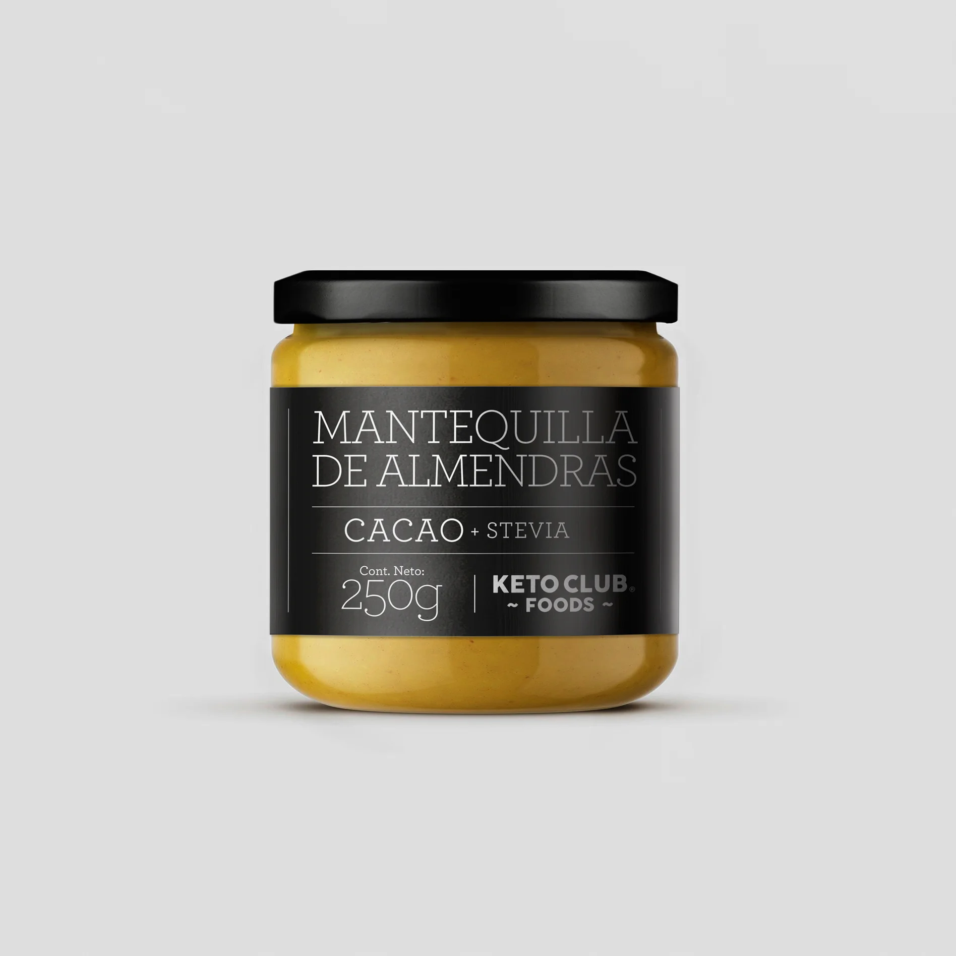 keto club / mantequilla almendras packaging