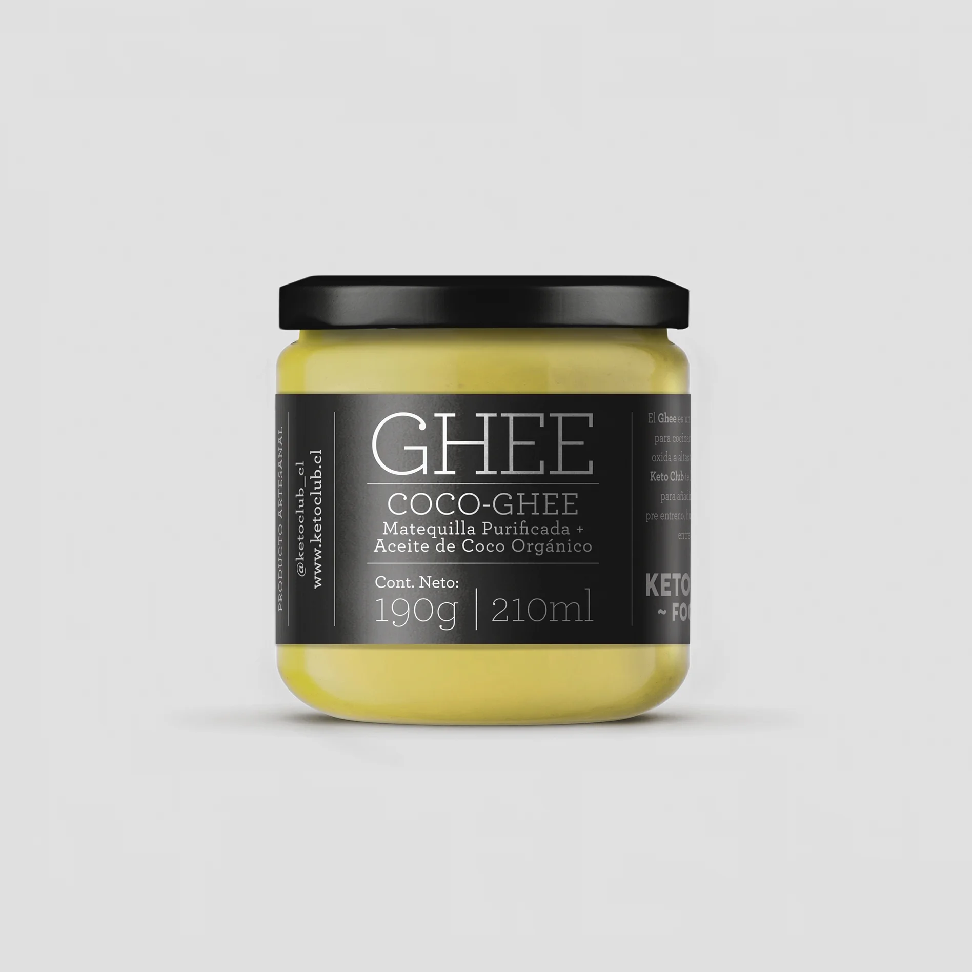 keto club / ghee packaging