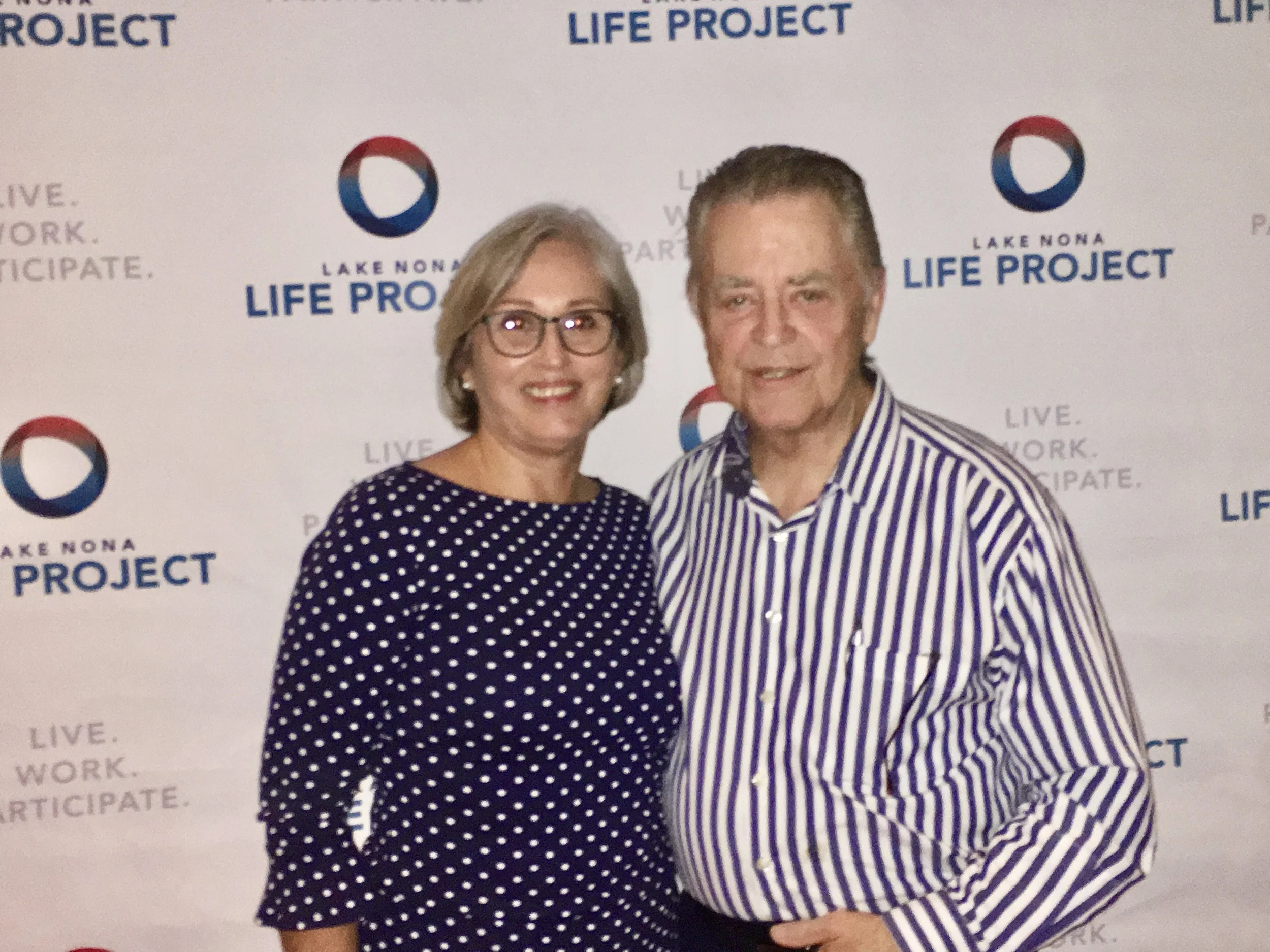 Life Project Champs Harrison & Claudia Greene at Champ event