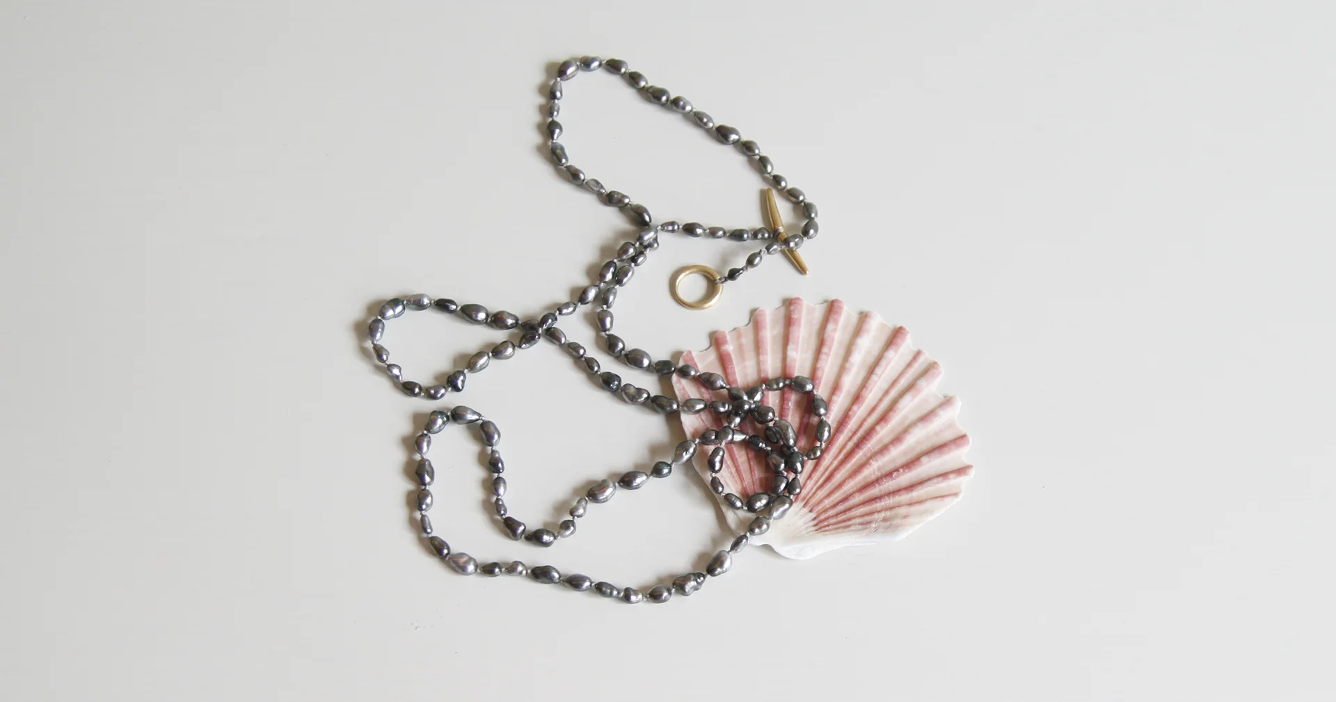 Tahitian Keshi Pearl Necklace