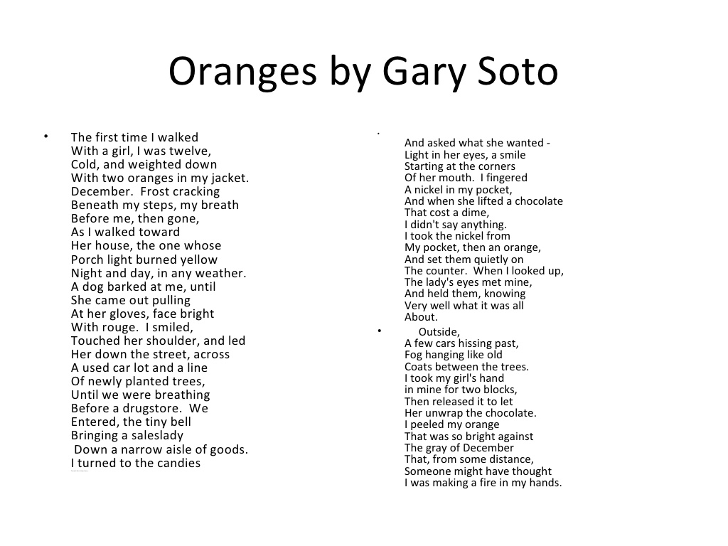 Oranges