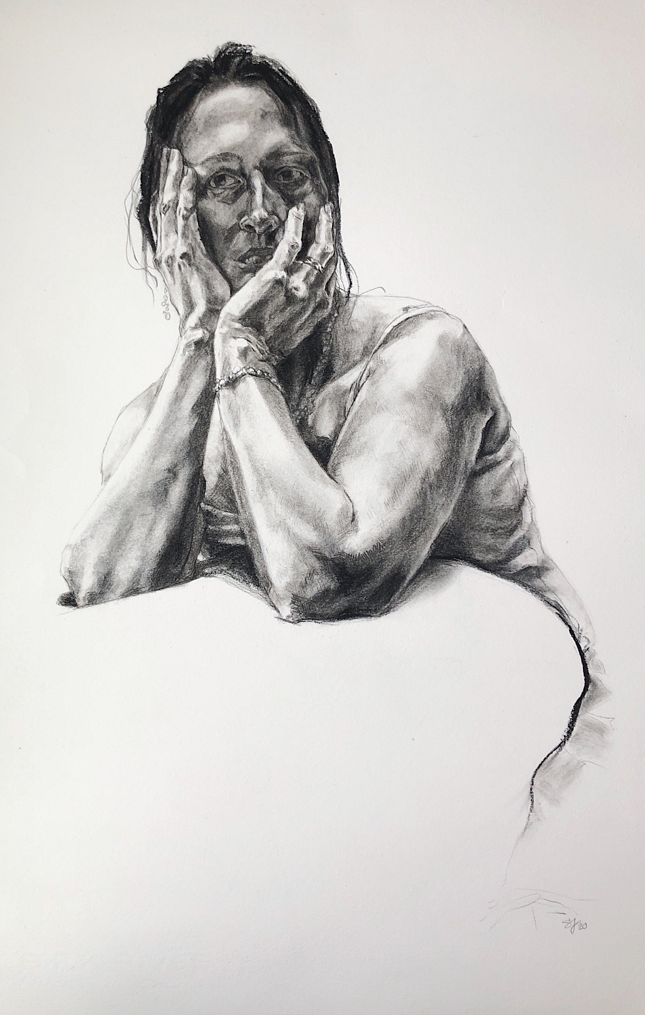 The Fighter, charcoal-2020.JPG
