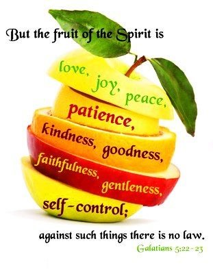 Bible Study:  Fruits of the Spirit