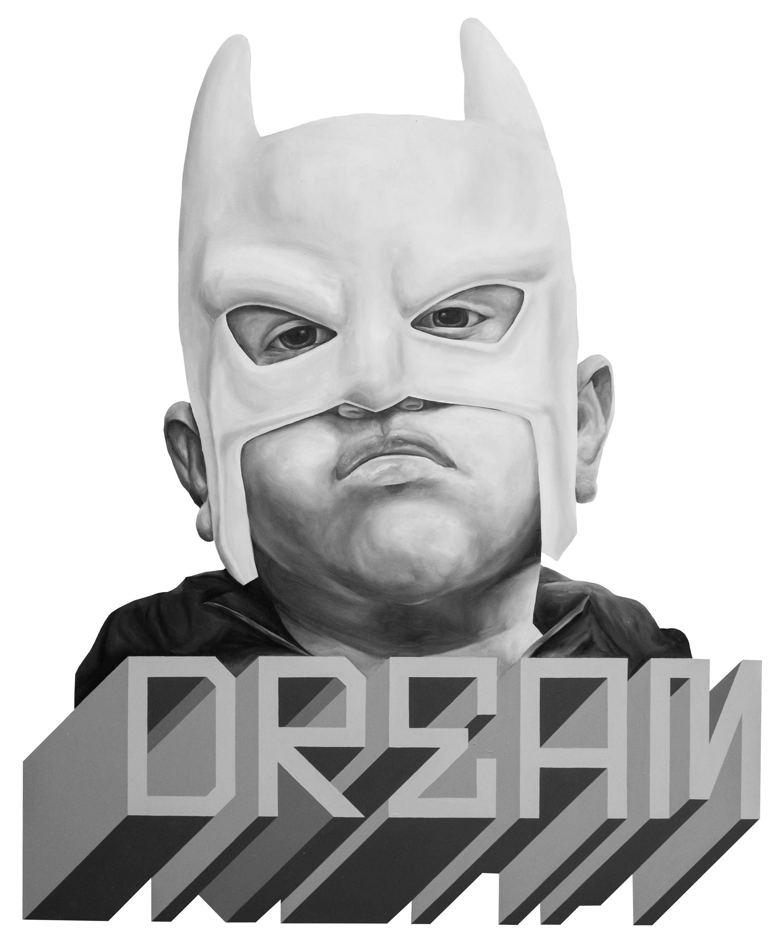 “DREAM (Bat Boy)” Oil on Canvas 60” x 48” 2023