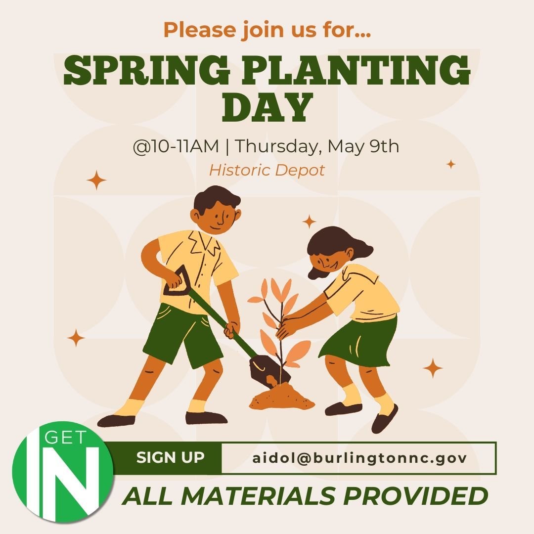 VOLUNTEERS NEEDED: Join us for Spring Planting Day and help beautify downtown with vibrant new flowers! 🌸🌼 Join us on Thursday, May 9, from 10-11 AM at the Historic Depot. All materials will be provided. Interested in joining? Send us an email at a