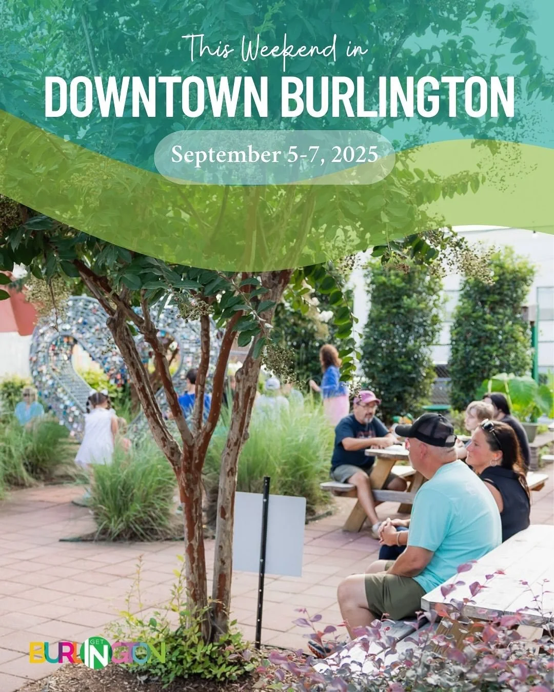 Happy September, Burlington! 🍂 Let&rsquo;s keep the good vibes rolling in Downtown this weekend 🎷

#LoveWhereYouLive #DowntownBurlingtonNC #LiveMusic #WeekendPlans