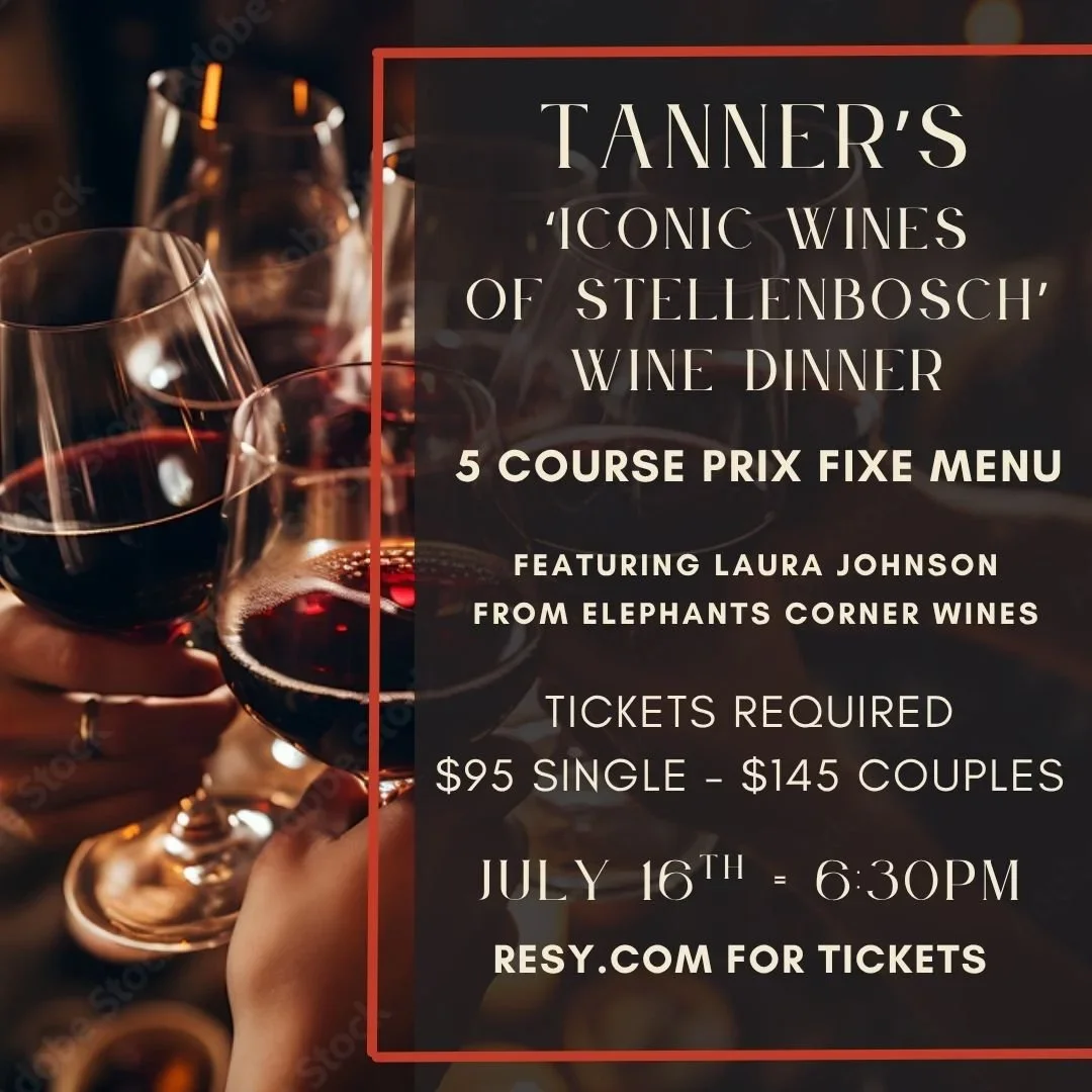 'Iconic Wines of Stellebosch' Wine Dinner