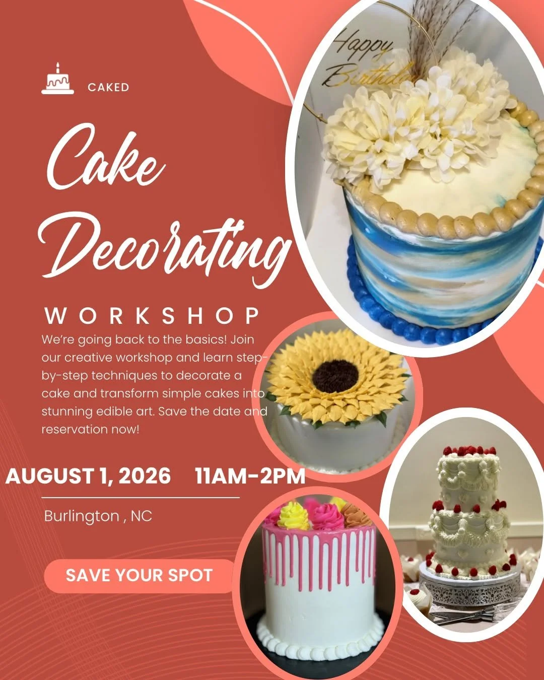Back to Basics Cake Workshop