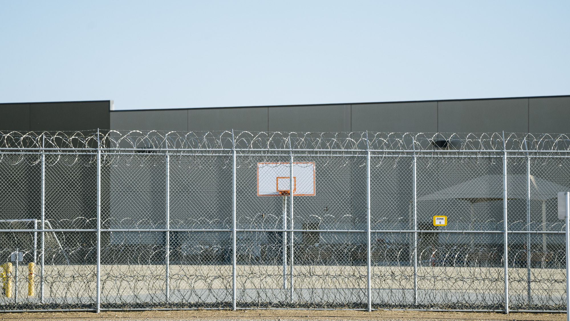  IMAGE CAPTION:  Imperial Regional Detention Facility in Calexico, California, is an ICE facility operated and owned by the private prison contractor CoreCivic (formerly Corrections Corporation of America).CCA's revenues in 2015 were $1.79bn.    