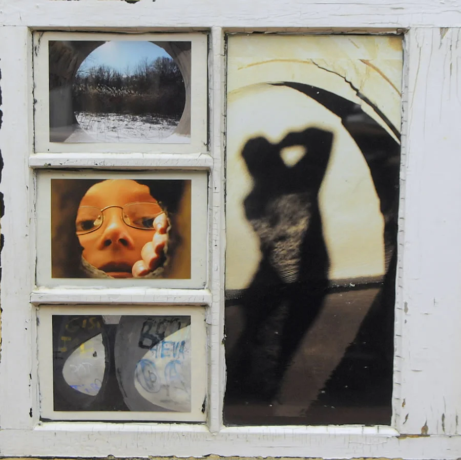 Windows on the Park - Rachel Banai 2009 and 2010 Photography and recycled window frames