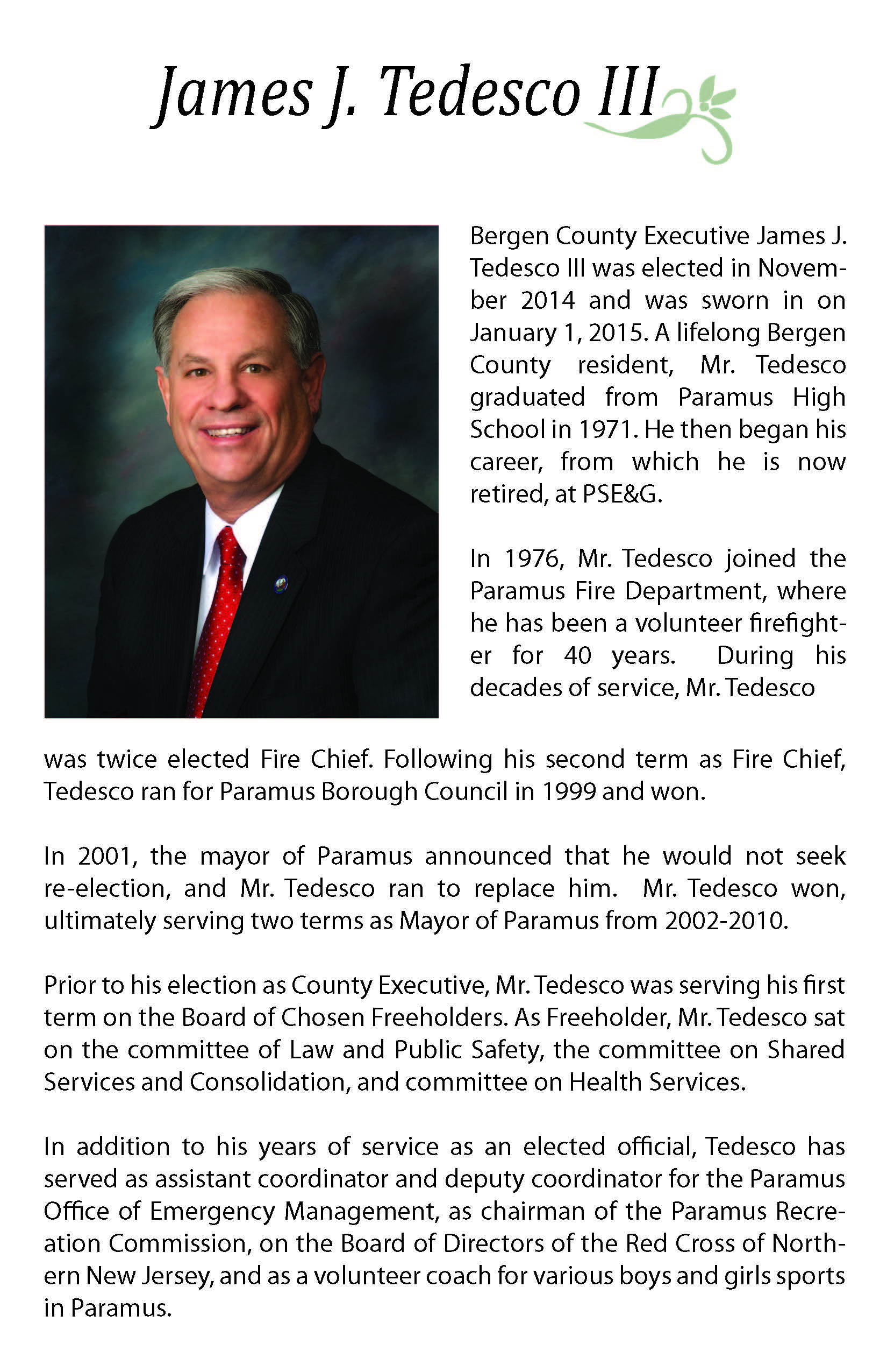 James J. Tedesco III