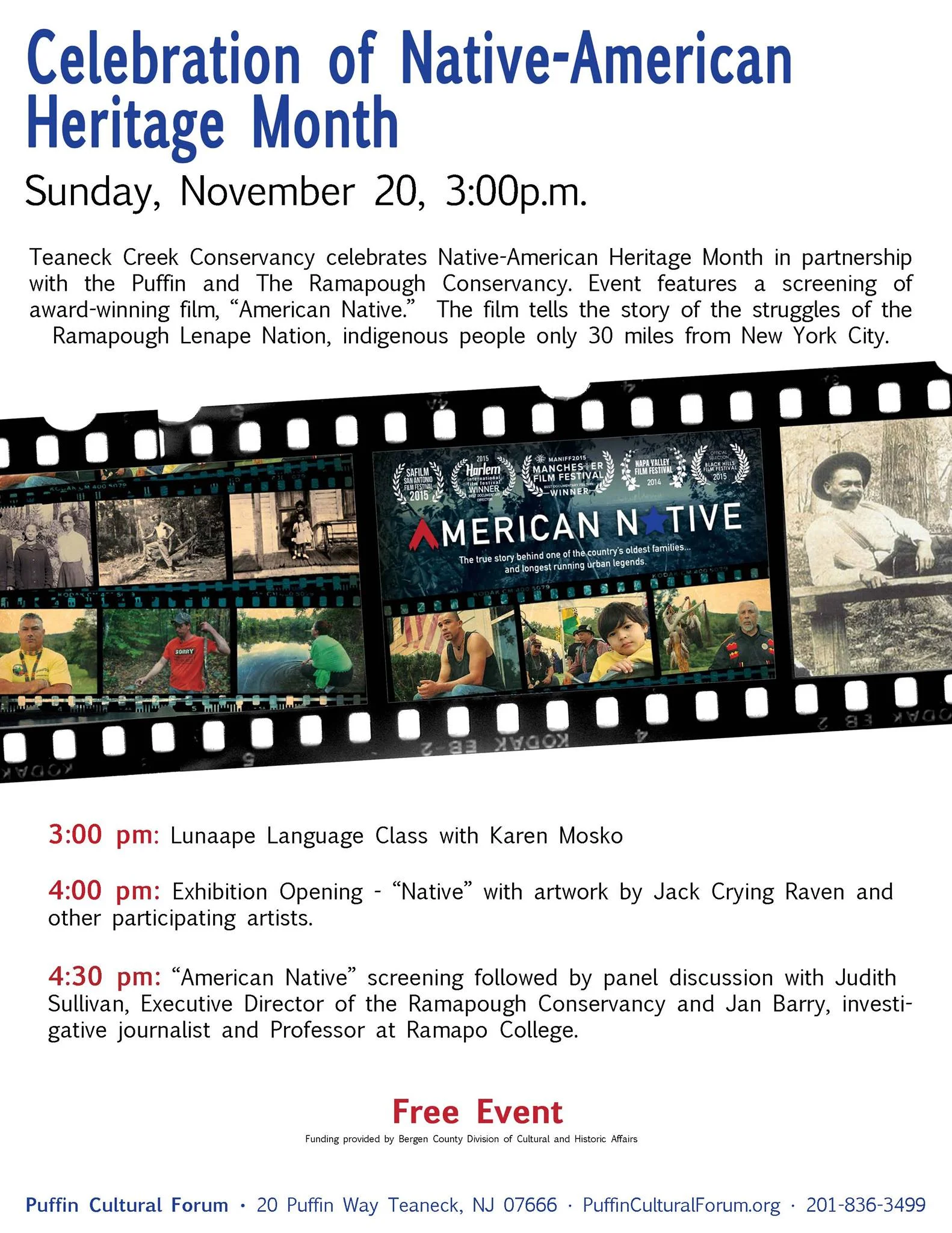 Celebration of Native-American Heritage Month