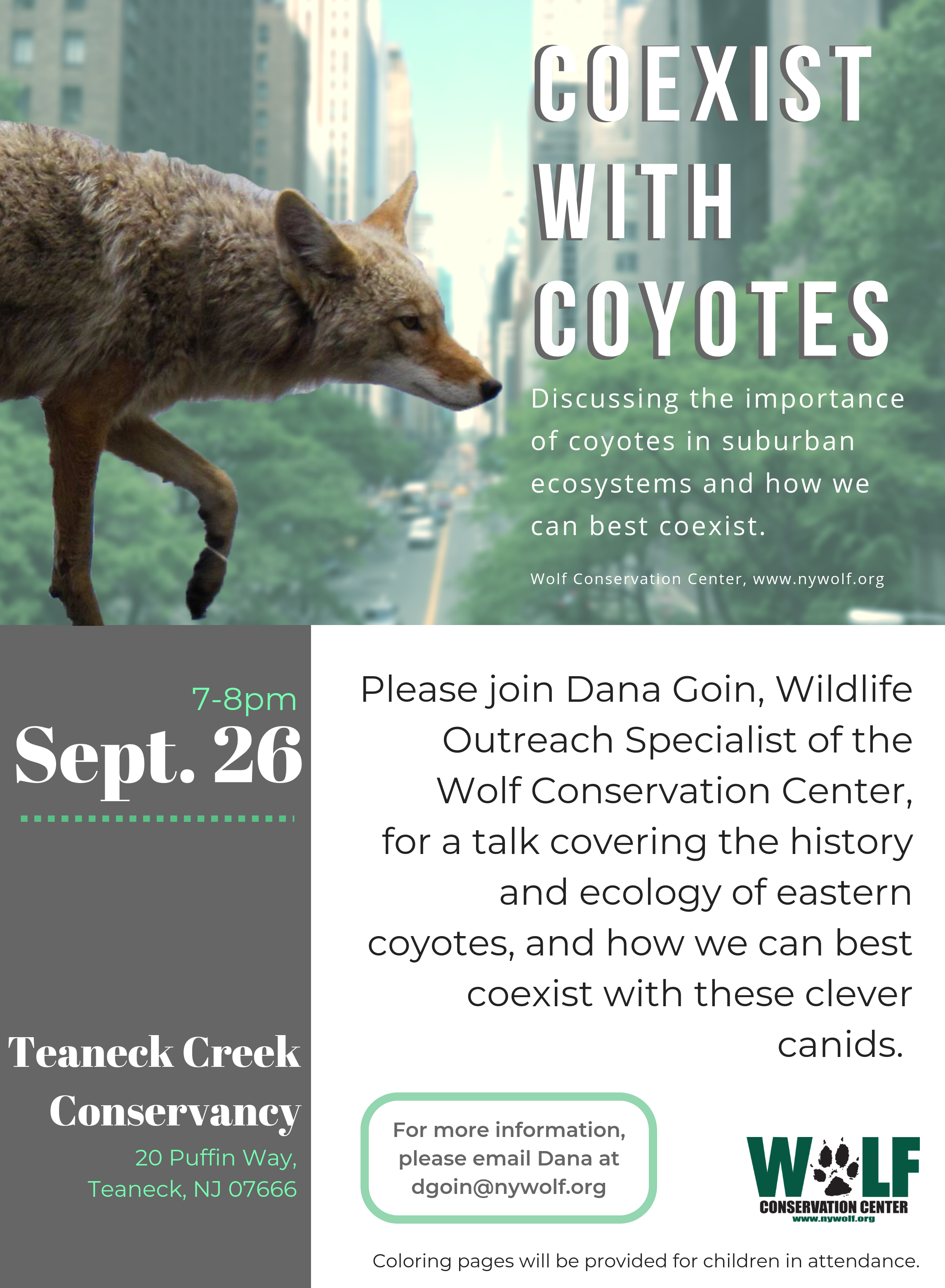 Coexist with Coyotes