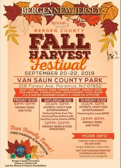 Bergen County Fall Harvest Festival