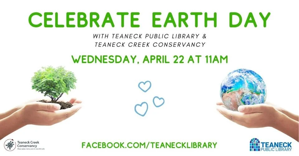 FACEBOOK LIVE: Celebrate Earth Day with Teaneck Creek &amp; Teaneck Public Library