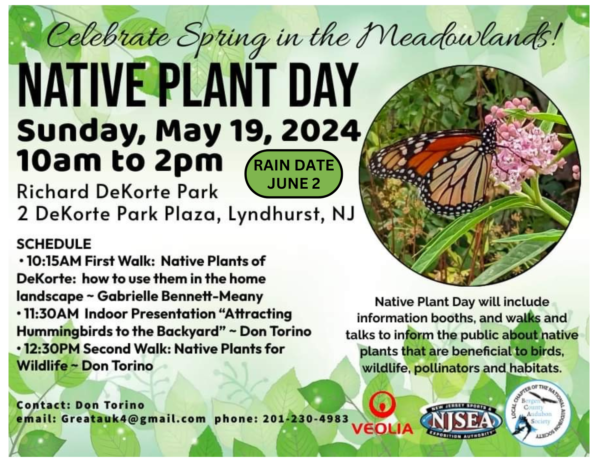 BCAS Native Plant Day (off-site)