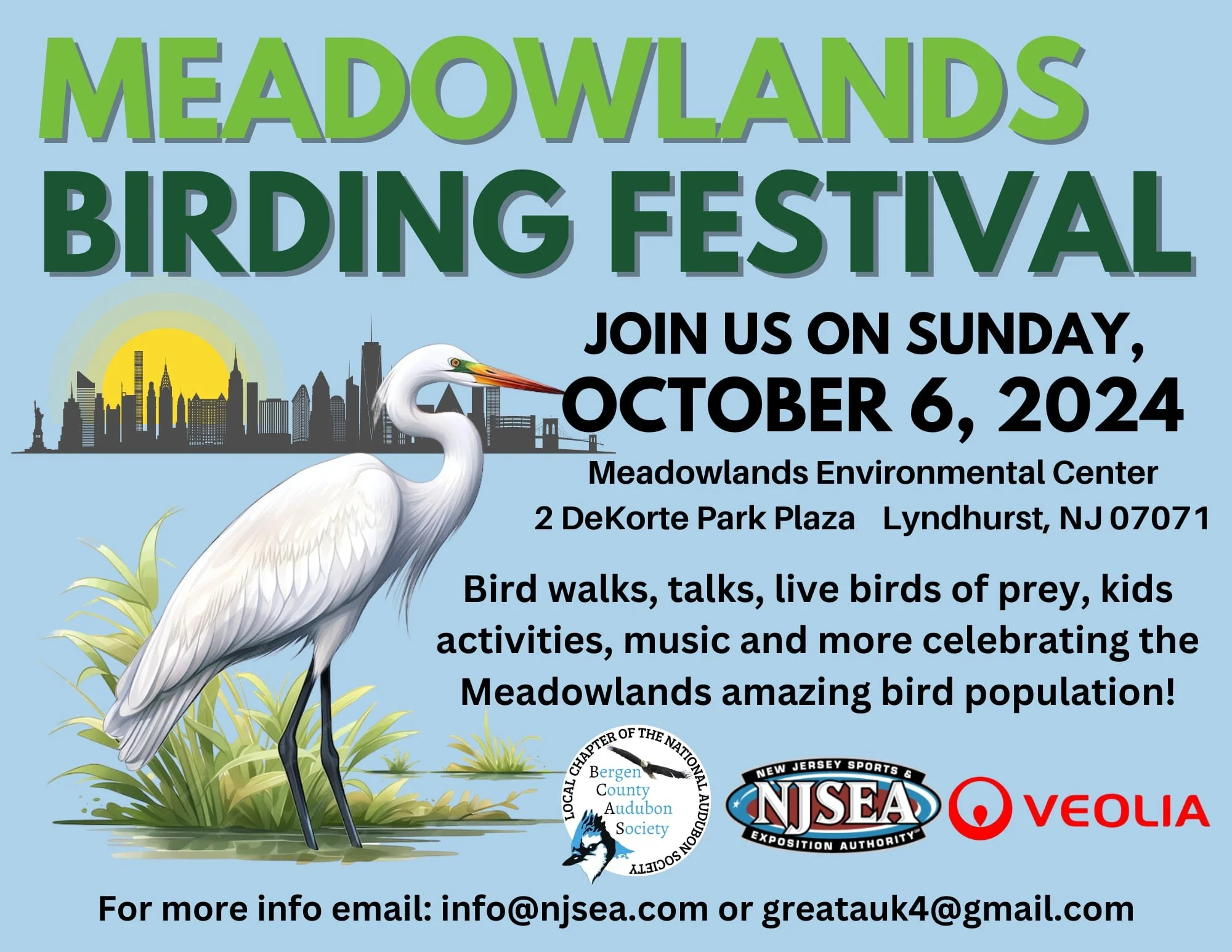 BCAS Meadowlands Birding Festival