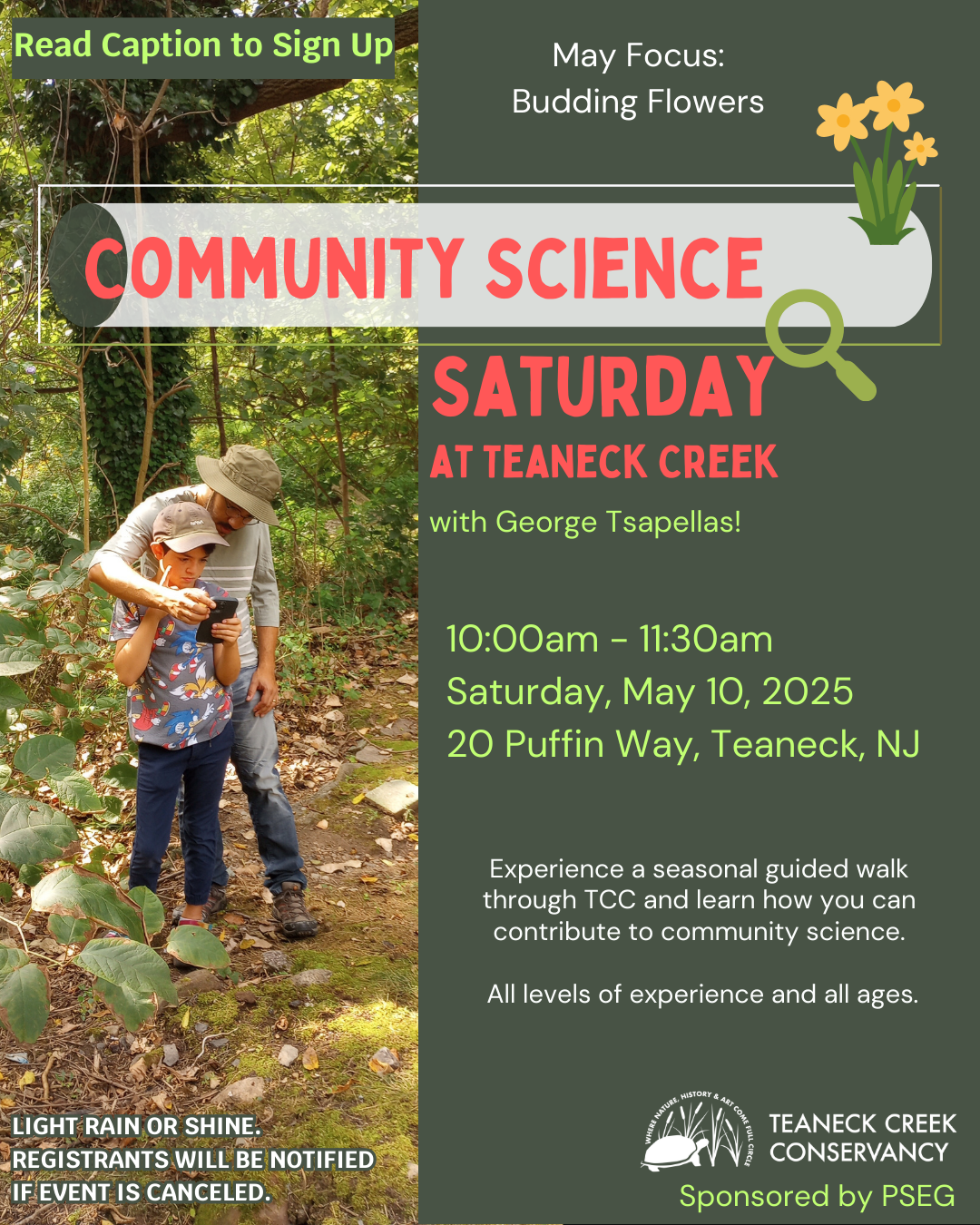 Community Science Saturday: Budding Flowers