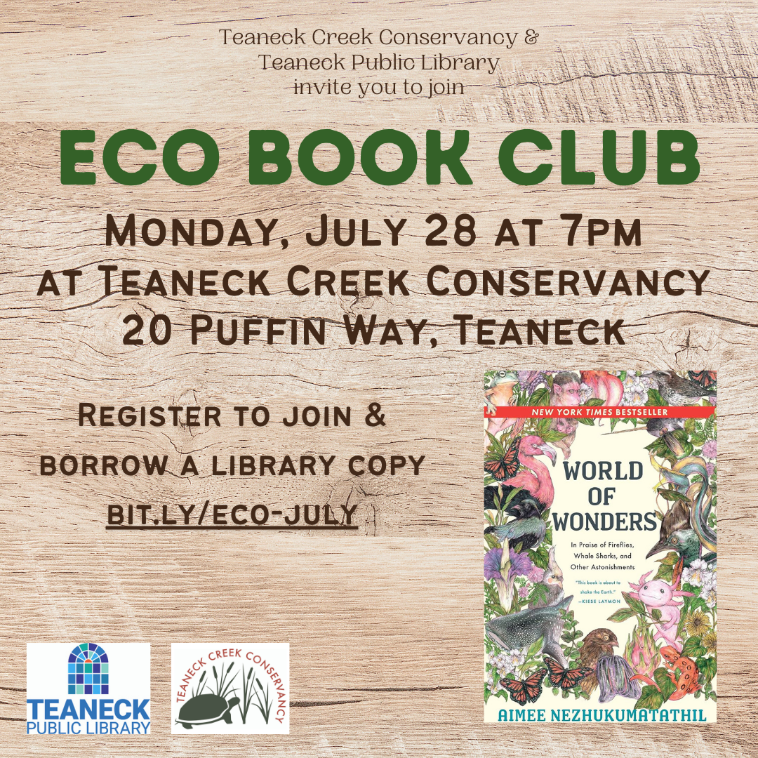 Eco Book Club: World of Wonders: In Praise of Whale Sharks, Fireflies, and Other Astonishments by Aimee Nezhukumatathil