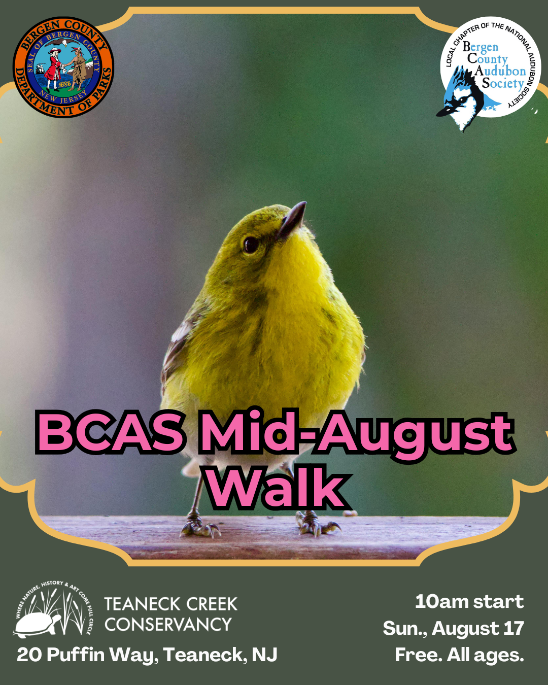 BCAS Mid-August Walk