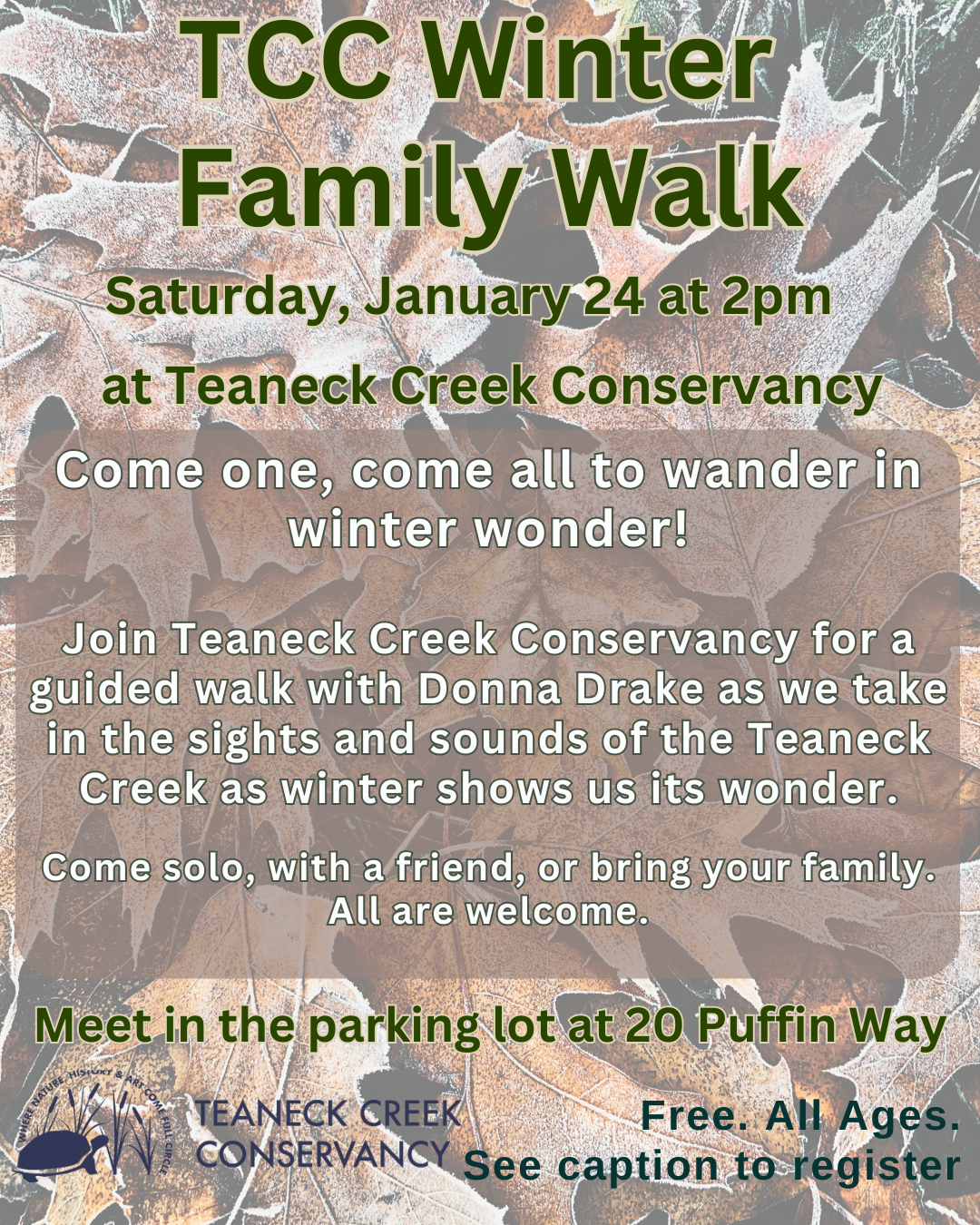 TCC Winter Family Walk