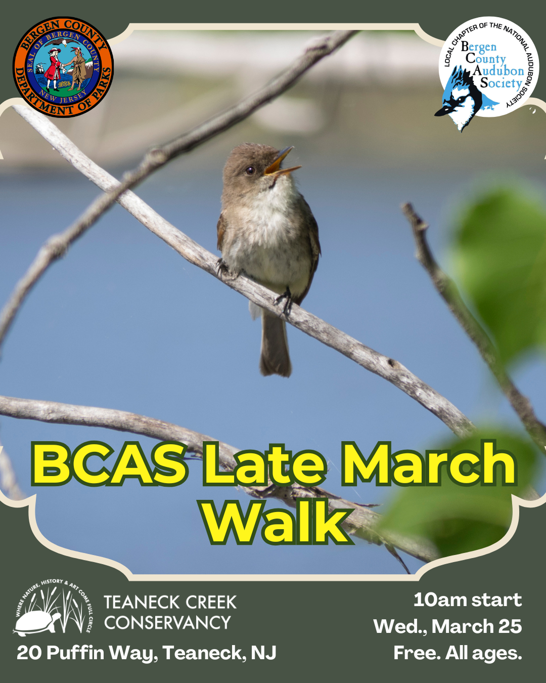 BCAS Late March Walk
