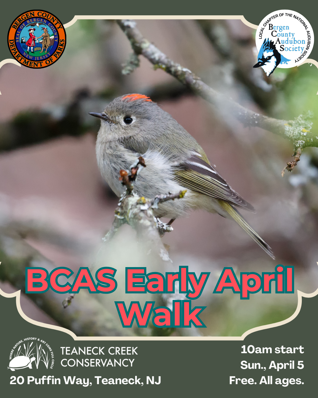 BCAS Early April Walk