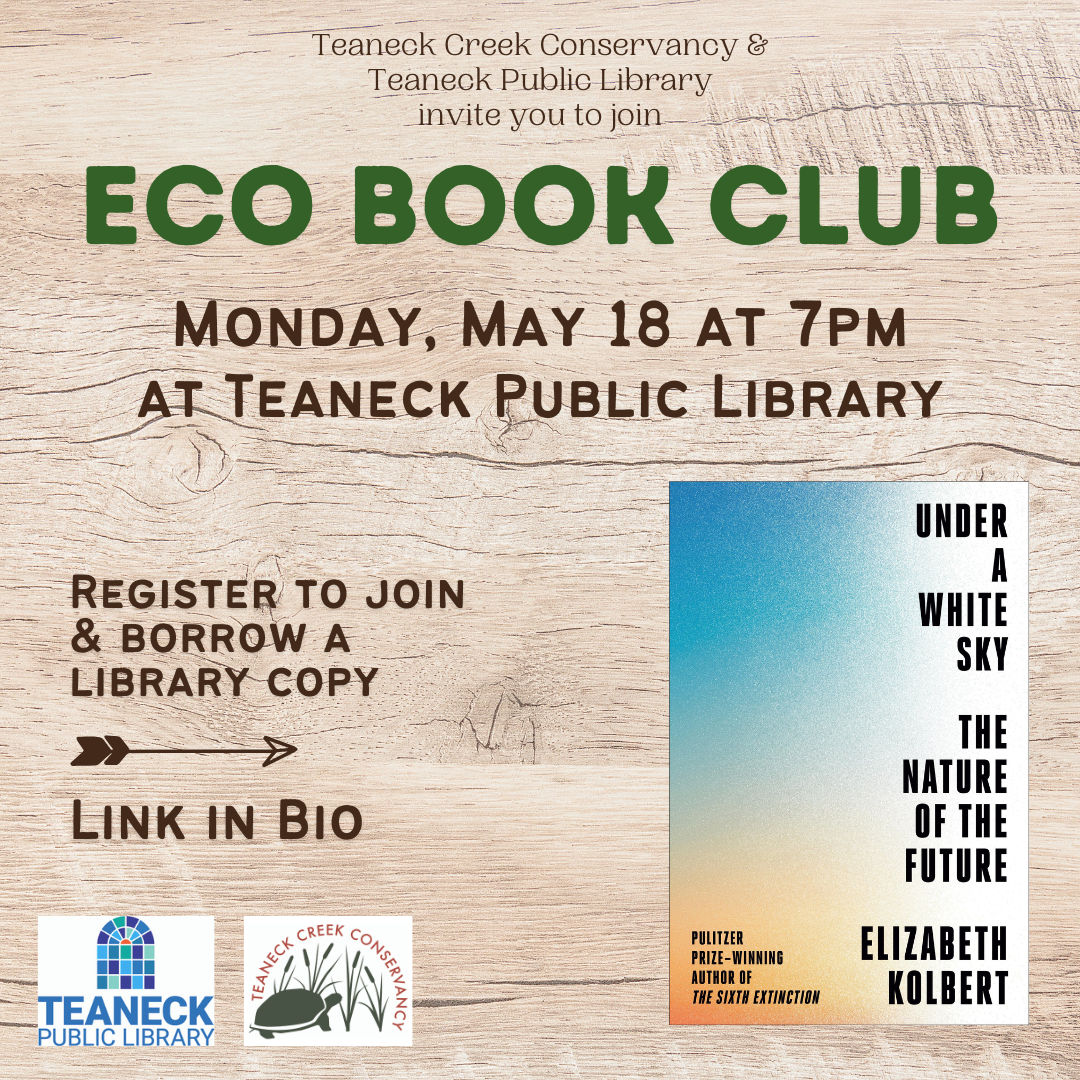 Eco Book Club: Under a White Sky: The Nature of the Future by Elizabeth Kolbert