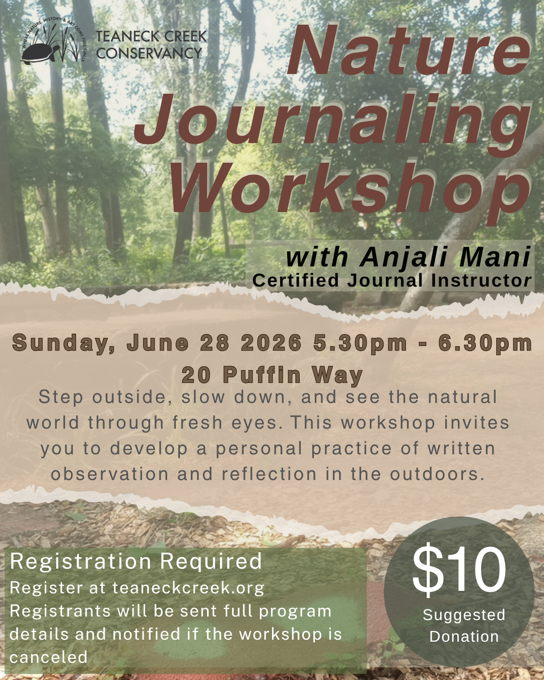 Nature Journaling Workshop