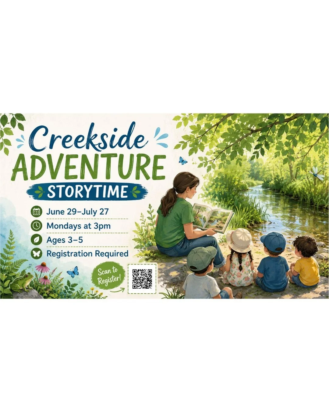Creekside Adventures Storytime