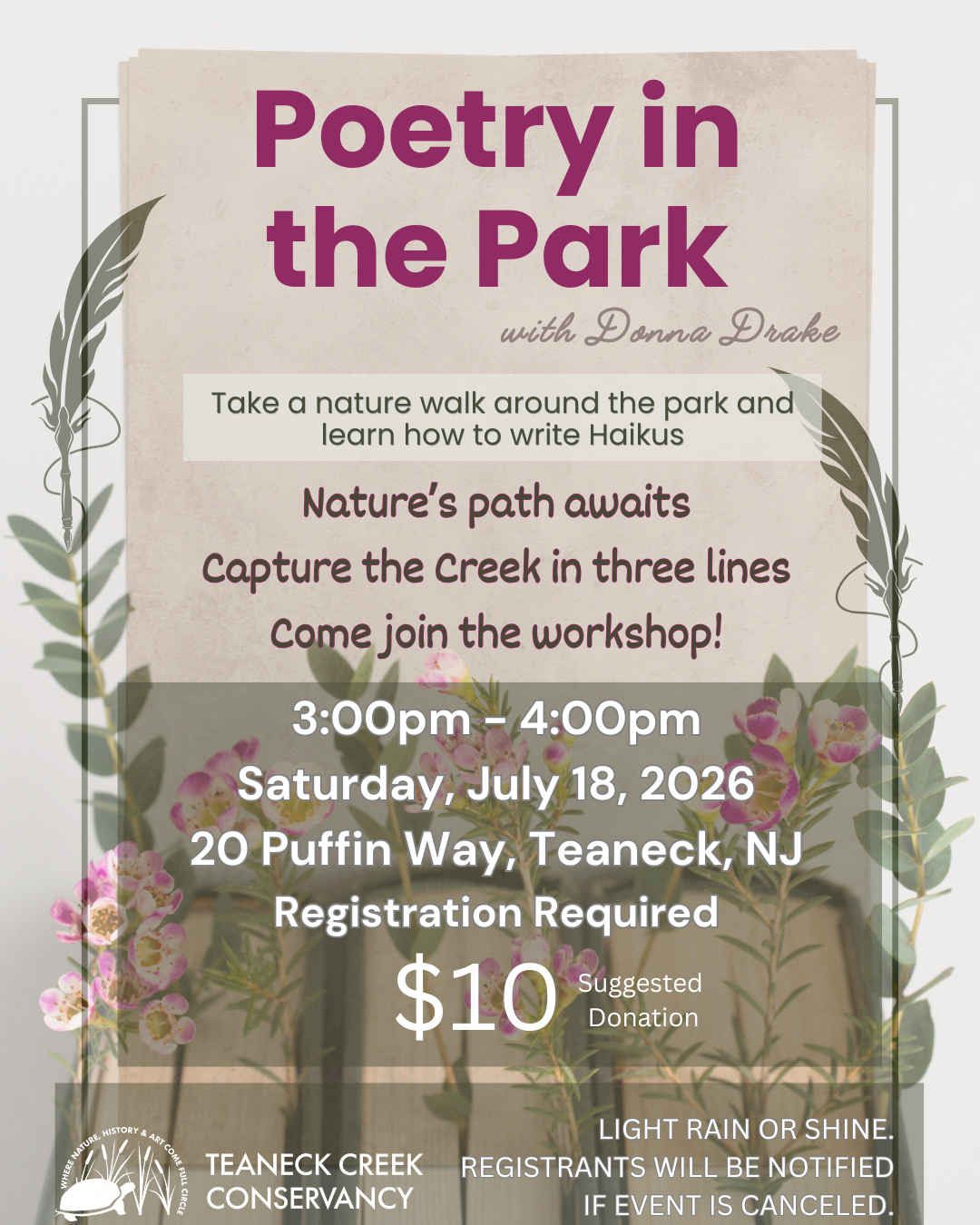 Poetry in the Park