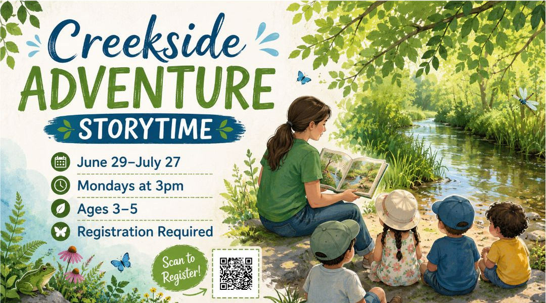 Rescheduled Creekside Adventures Storytime