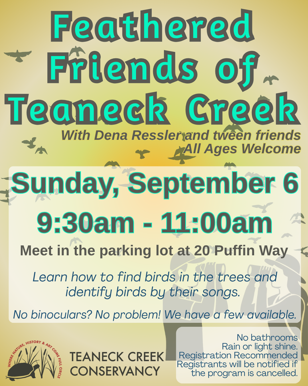 Feathered Friends of Teaneck Creek