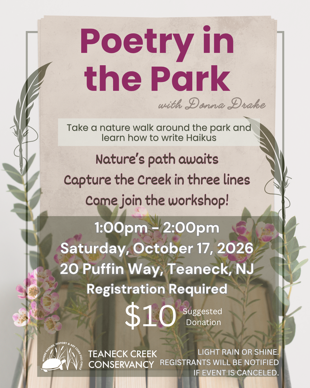 Poetry in the Park
