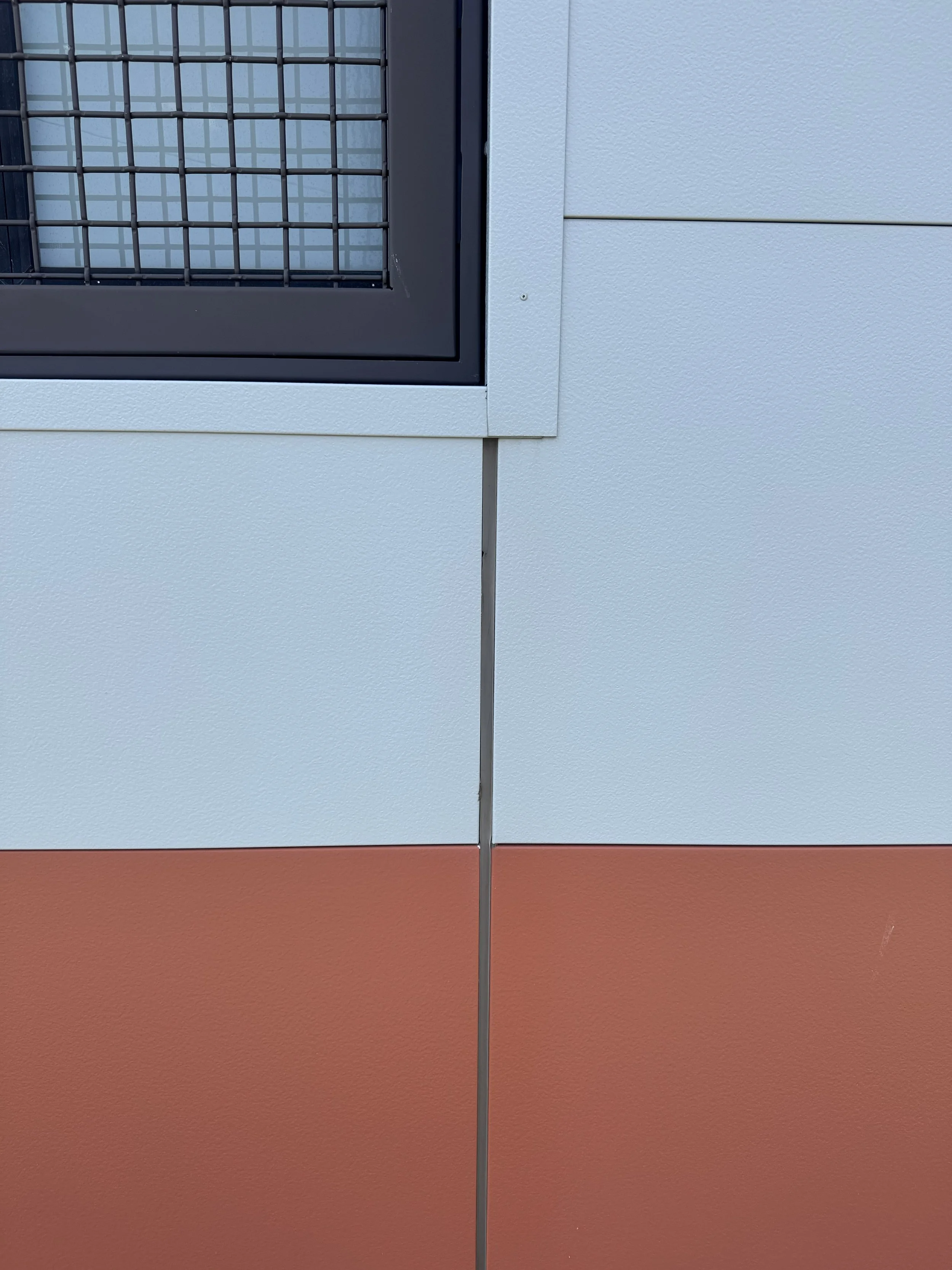 Insulated Metal Wall Panels installed at the Wisconsin National Guard Readiness Center in Superior, WI.