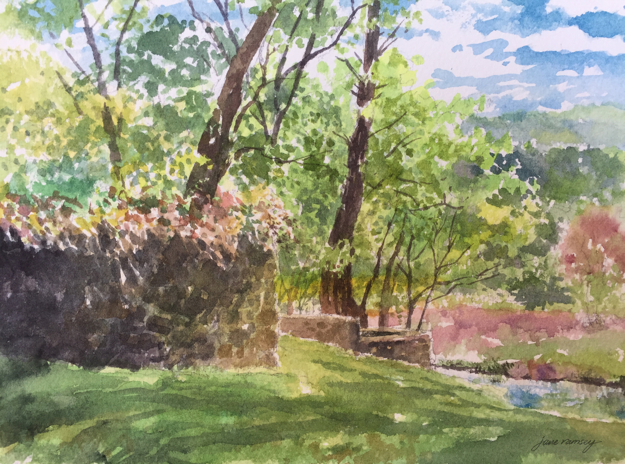 Morning Light, Painted by Jane Ramsey