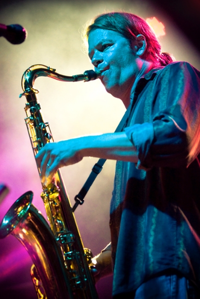 Producer/engineer/saxophonist/best buddy Dan Myers