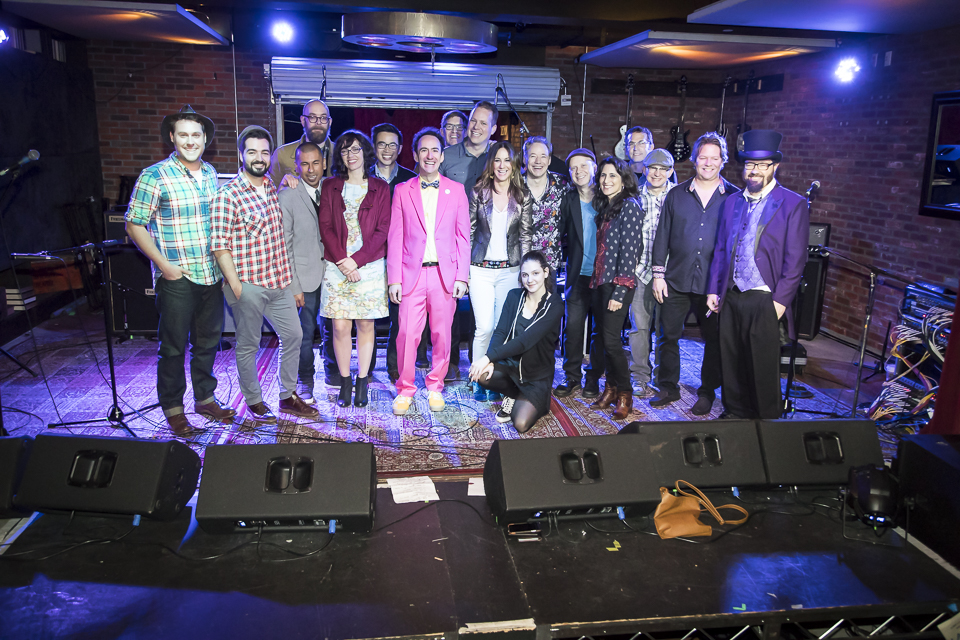 The gang's all here... Big CONGRATS to these stellar artists! Photo by Brian McCarthy