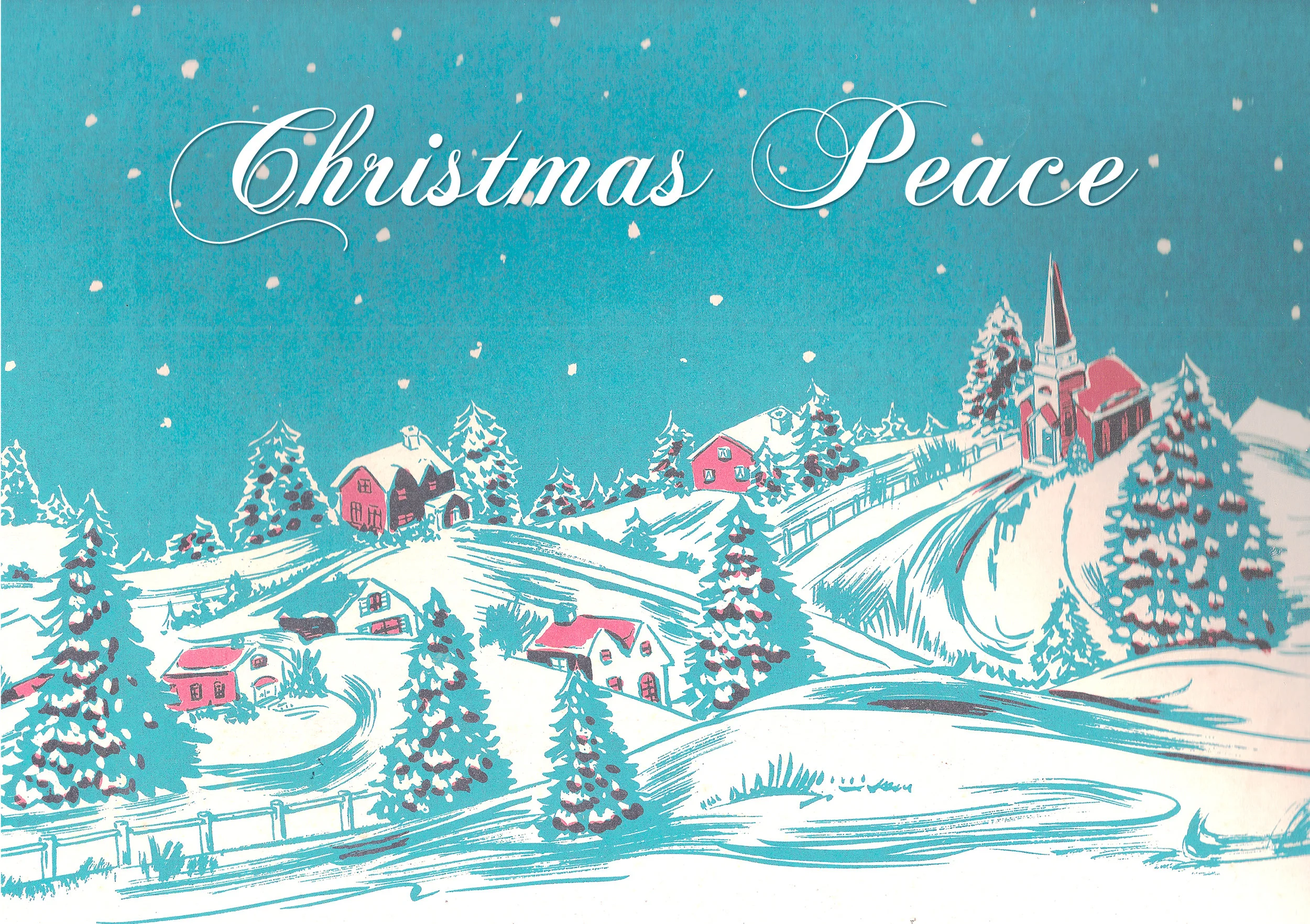 "Christmas Peace" featuring Seth Farber on organ and piano.