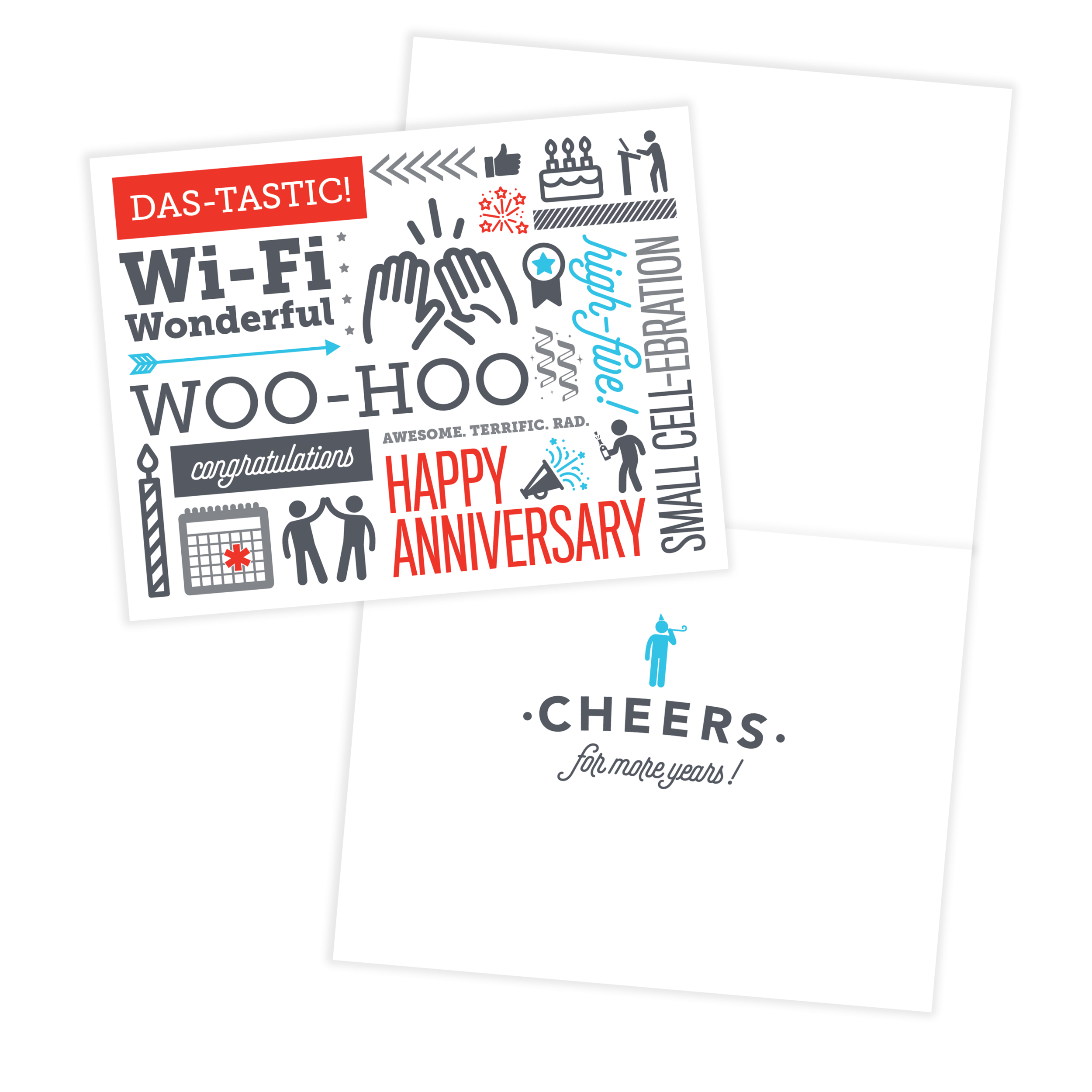 Boingo Work Anniversary Card